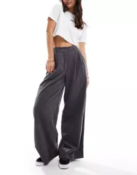 ASOS DESIGN – серые вельветовые брюки для папы