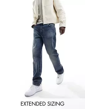 ASOS DESIGN – темно-синие джинсы прямого кроя