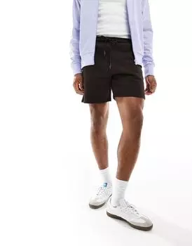 ASOS DESIGN – толстые коричневые шорты оверсайз