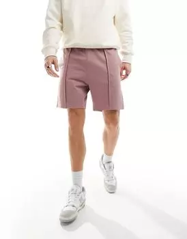 ASOS – фиолетовые приталенные шорты из пике