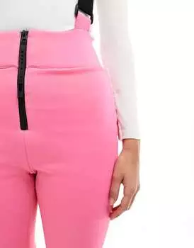 ASOS Розовые водоотталкивающие комбинезоны с завышенной талией Ski