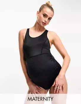 ASOS Спортивный купальник с открытой спиной для беременных
