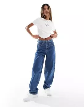 ASOS Weekend Collective – синие мешковатые джинсы
