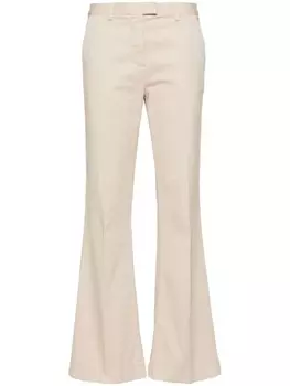 ASPESI брюки bootcut, нейтральный цвет
