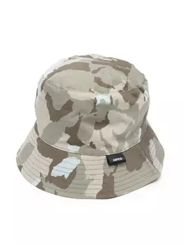 Aspesi camouflage bucket hat, зеленый
