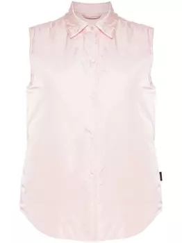 ASPESI дутый жилет на кнопках, розовый