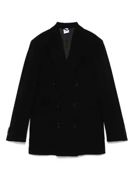 ASPESI двубортный блейзер, черный