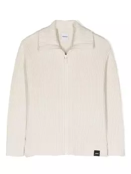 Aspesi джемпер на молнии, нейтральный цвет