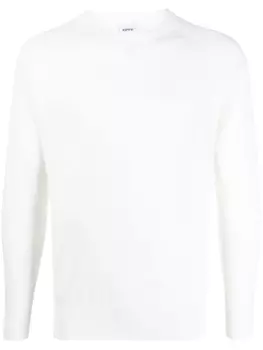 ASPESI джемпер с круглым вырезом, белый