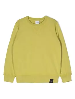 Aspesi джемпер с логотипом, зеленый