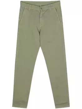 ASPESI фактурные брюки, зеленый