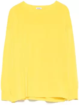 ASPESI футболка с круглым вырезом, желтый