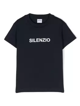 Aspesi футболка с надписью, синий