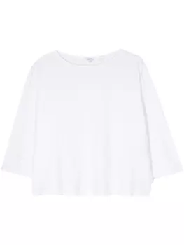 ASPESI футболка с рукавами три четверти, белый