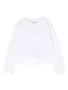 Aspesi футболка с тисненым логотипом, белый