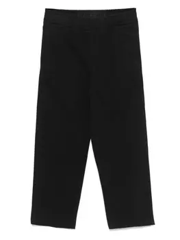 Aspesi Kids брюки чинос, черный