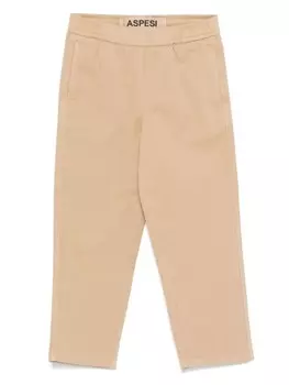 Aspesi Kids брюки чинос, коричневый