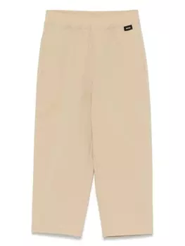Aspesi Kids брюки прямого кроя, нейтральный цвет