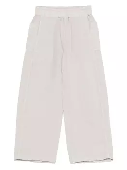 Aspesi Kids льняные брюки, серый