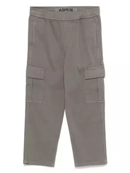 Aspesi Kids прямые брюки, зеленый