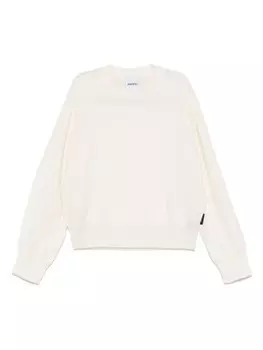 Aspesi Kids шерстяной свитер, белый