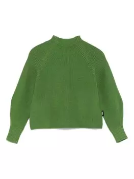 Aspesi Kids шерстяной свитер, зеленый