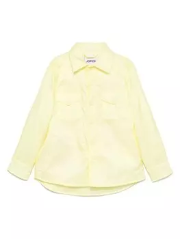 Aspesi Kids стеганый пуховик, желтый