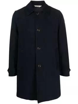 ASPESI однобортное пальто на пуговицах, синий