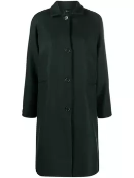 ASPESI однобортное пальто на пуговицах, зеленый