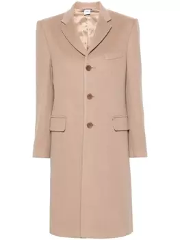 ASPESI однобортное пальто, нейтральный цвет