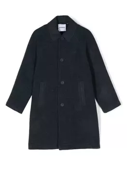 Aspesi однобортное пальто, синий