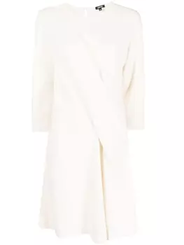 ASPESI платье Abito с круглым вырезом, нейтральный цвет