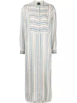 ASPESI платье-туника в полоску, синий