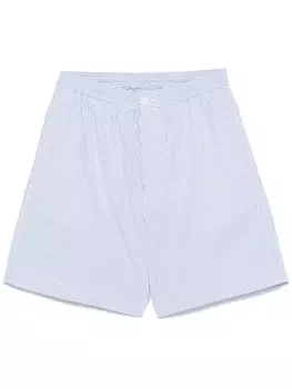 ASPESI полосатые шорты-бермуды, синий