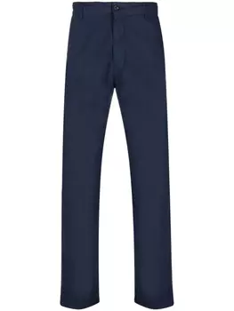 ASPESI прямые брюки чинос, синий