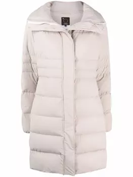 ASPESI пуховик миди, серый