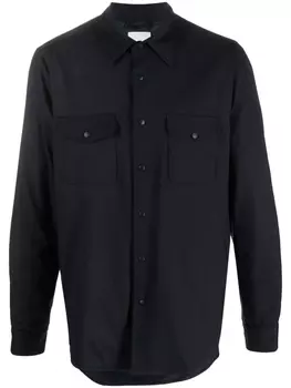 ASPESI пуховик с длинными рукавами, синий