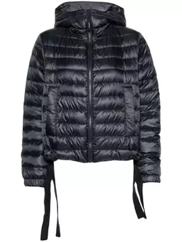 ASPESI пуховик с капюшоном, синий