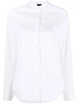 ASPESI рубашка без воротника, белый