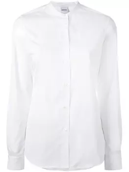 ASPESI рубашка без воротника, белый