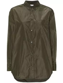 ASPESI рубашка из тафты, зеленый