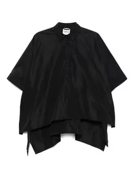 ASPESI рубашка с короткими рукавами, черный