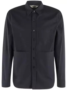 ASPESI рубашка с накладными карманами, синий