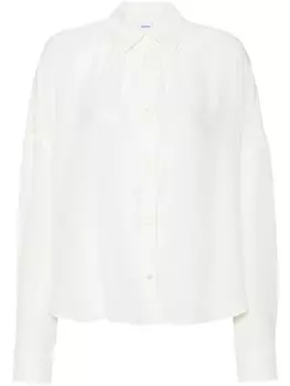 ASPESI шелковая рубашка, белый