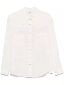 ASPESI шелковая рубашка, нейтральный цвет