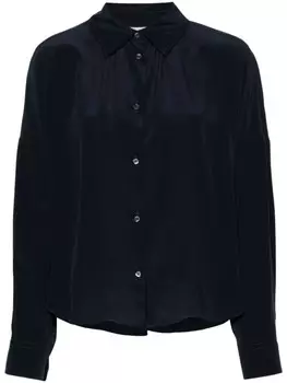 ASPESI шелковая рубашка, синий