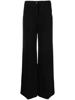 ASPESI широкие брюки строгого кроя, черный