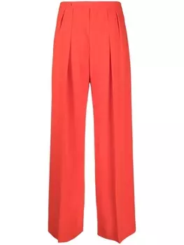 ASPESI широкие брюки строгого кроя, красный