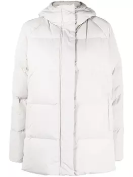 ASPESI стеганое пальто с капюшоном, серый