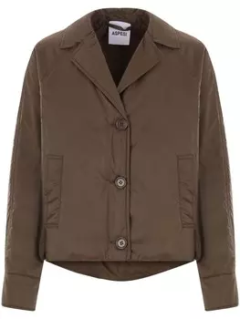 ASPESI стеганый пуховик, зеленый